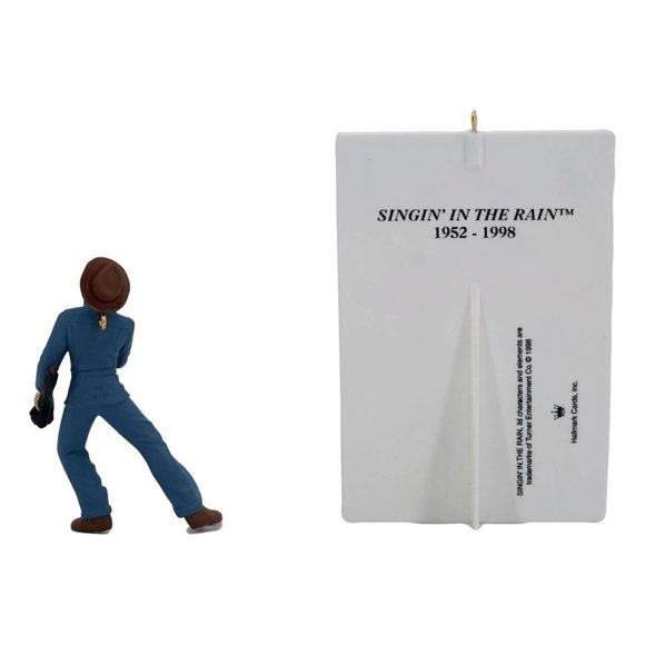 Hallmark Keepsake Ornament Singin' in the Rain Set of 2 Ornaments Miniature 1998 - Picture 3 of 9